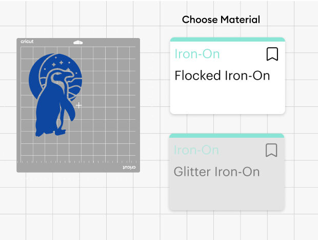 Laptop computer open with Cricut Design Space pulled up on the screen