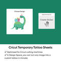 Printable Temporary Tattoo Sheets - A4 (3 ct)