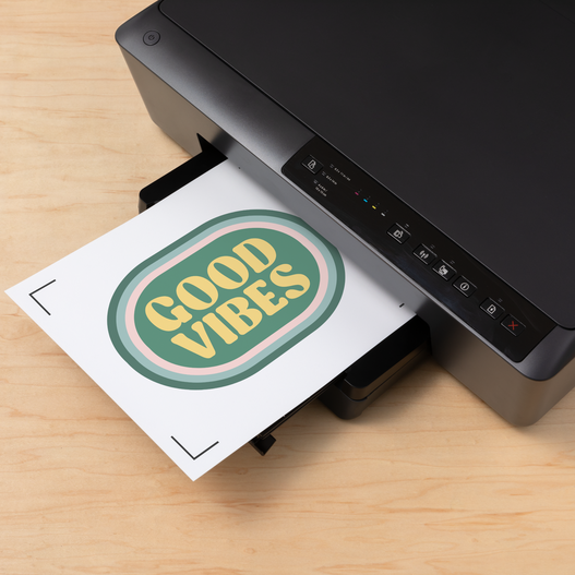 Printable Iron-On For Light Fabrics &ndash; A4 (5 ct)