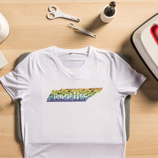 Infusible Ink&trade;-Transferfolie, Muster, Wasserfarben-Splash