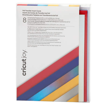 Cricut Joy&trade; Foil Transfer Insert Cards, Celebration Sampler - A2