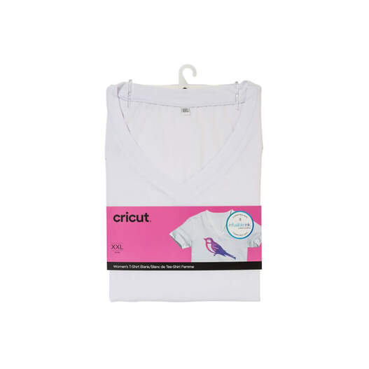 Cricut&trade; Women's T-Shirt Blank, V-Neck