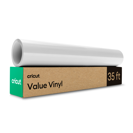 Vinyl im Vorteilspack 30,5 cm x 3 m (12 Zoll x 10 Fu&szlig;), Wei&szlig;