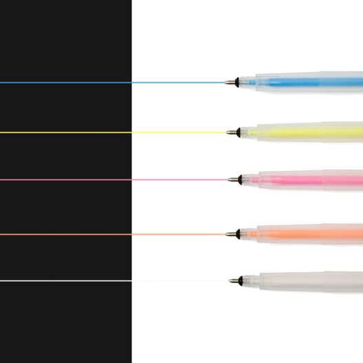 Acrylic Gel Pens, 1.0 mm (5 ct)