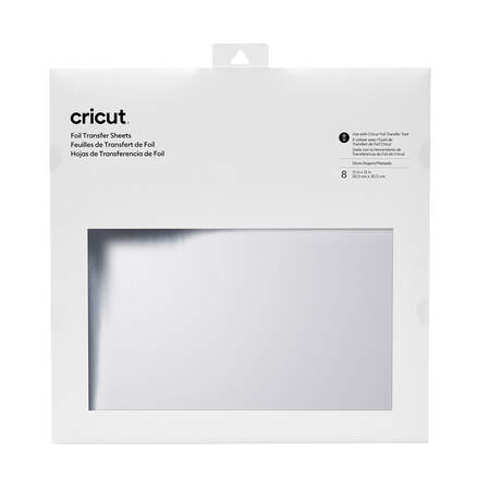 Foil Transfer Sheets, Silver (8 ct)