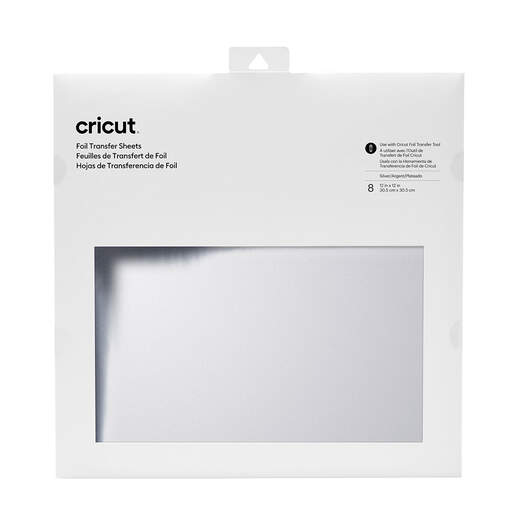 Foil Transfer Sheets, Silver (8 ct)