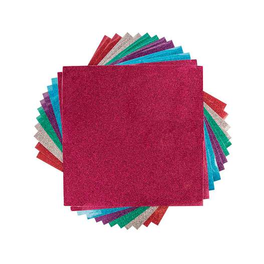 Bulk Glitter Iron-On Value Pack, Bejeweled