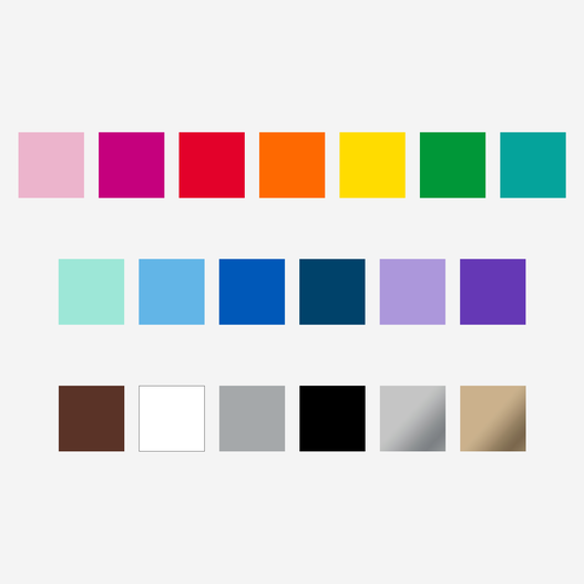 Value Iron-On, Rainbow Sampler - 12 in x 12 in (20 ct)