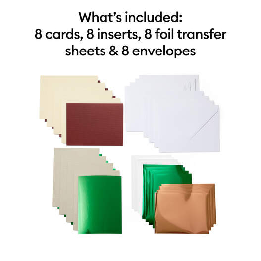 Cricut Joy&trade; Foil Transfer Insert Cards, Cameron Sampler - A6