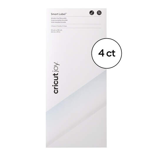 Cricut Joy&trade; Smart Label&trade; Writable Vinyl &ndash; Removable, Transparent