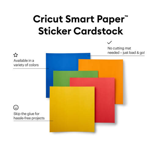 Smart Paper&trade; Sticker Cardstock, Bright Bow