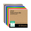 Value Iron-On - Rainbow Sampler, 12 in x 12 in (10 ct)
