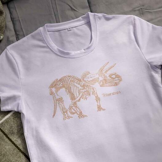 Kinder-T-Shirt-Rohling, Rundhalsausschnitt