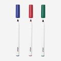 Permanent Markers 2.5 mm, Red/Green/Blue (3 ct)