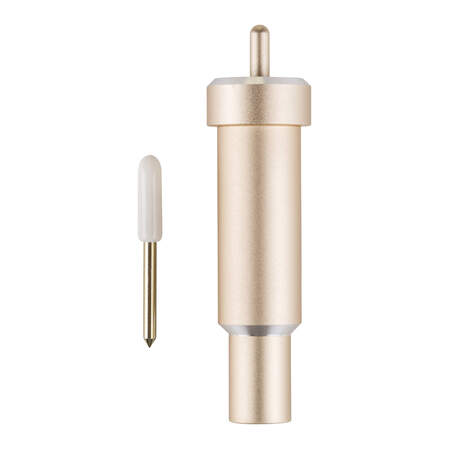 Premium-Feinschnittklinge mit Geh&auml;use, gold