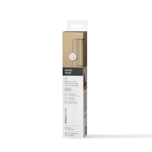 Cricut&nbsp;Joy&nbsp;Xtra&trade; Smart&nbsp;Vinyl&trade; Matt-Metallisch&nbsp;&ndash; permanent (91,4&nbsp;cm&nbsp;&ndash; 3&nbsp;Fu&szlig;)
