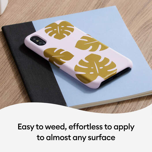 Mattes, metallisches Smart&nbsp;Vinyl&trade;&nbsp;&ndash; abl&ouml;sbar (0,9&nbsp;m; 3&nbsp;Fu&szlig;)