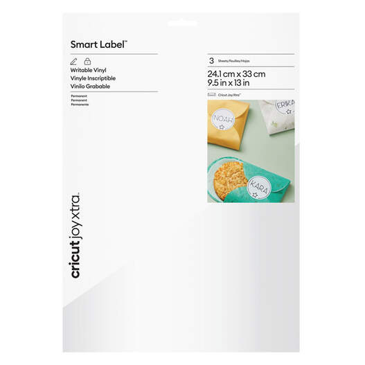 Cricut Joy Xtra&trade; Smart Vinyl&trade; Writable Vinyl &ndash; Permanent (3 ct)