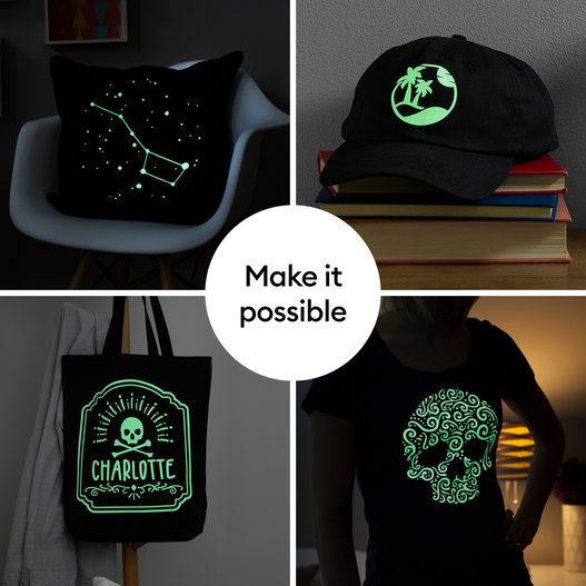 Glow-in-the-Dark&nbsp;Iron-On