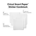 Smart Paper&trade; Sticker Cardstock, White