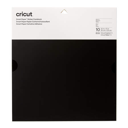 Smart Paper&trade; Sticker Cardstock, Black