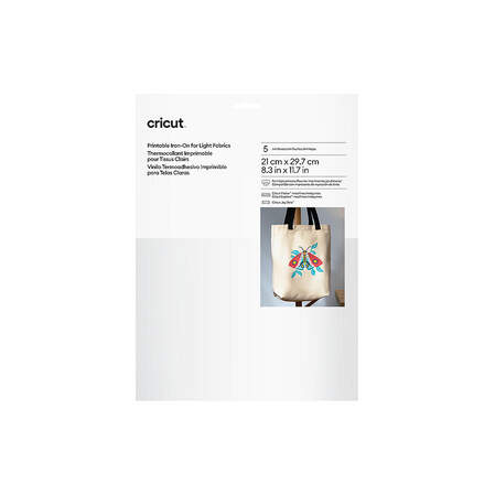 Printable Iron-On For Light Fabrics &ndash; A4 (5 ct)