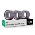 Strong Heat Resistant Tape - 1 in x 33 ft (3 ct)