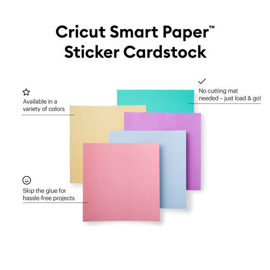 Smart Paper&trade; Sticker Cardstock, Pastels