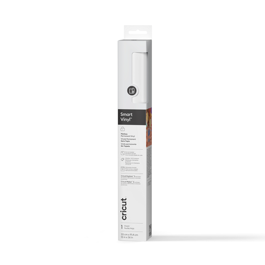 Smart Vinyl&trade; &ndash; permanentes Vinyl ohne Schneidematte (0,9 m / 3 Fu&szlig;), Wei&szlig;