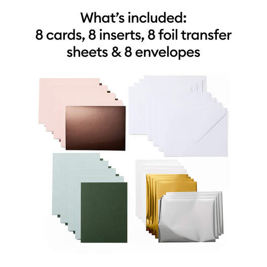 Cricut Joy&trade; Foil Transfer Insert Cards, Forest Grove Sampler - A2