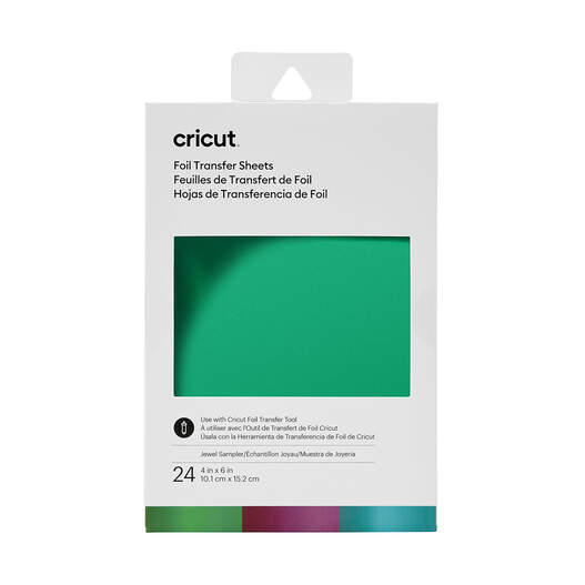 Foil Transfer Sheets Sampler, Jewel (24 ct)