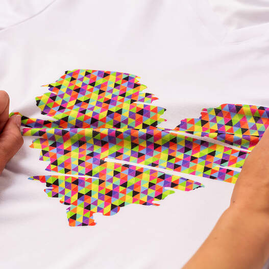 Infusible Ink&trade;-Transferfolie, Muster, Wasserfarben-Splash