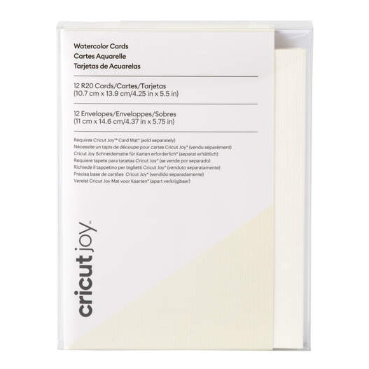 Cricut&nbsp;Joy&trade;&nbsp;Aquarellkarten&nbsp;&ndash; R20 (12&nbsp;Stk.)