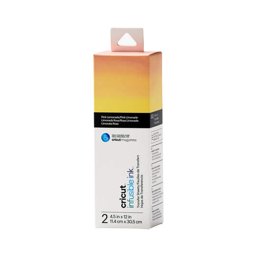 Infusible Ink&trade;-Transferfolien (2 St&uuml;ck), Rosa Limonade