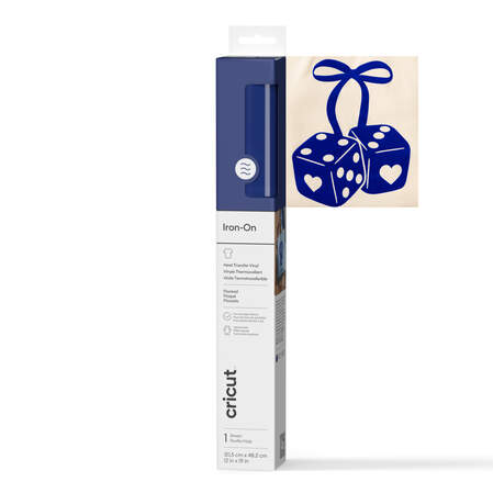 Beflocktes Iron-On (0,5&nbsp;m&nbsp;/ 19&nbsp;Zoll)