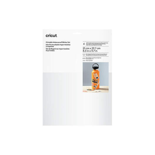 Printable Waterproof Sticker Set &ndash; A4 (6 ct)