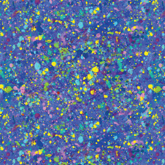 Feuilles de transfert Infusible Ink&trade; (2 unit&eacute;s), &Eacute;claboussure de peinture bleu